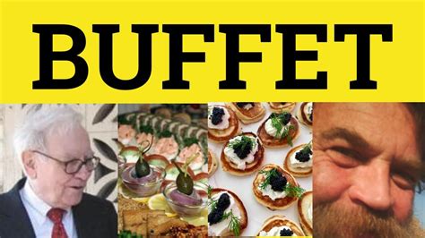 buffet pronunciation uk.